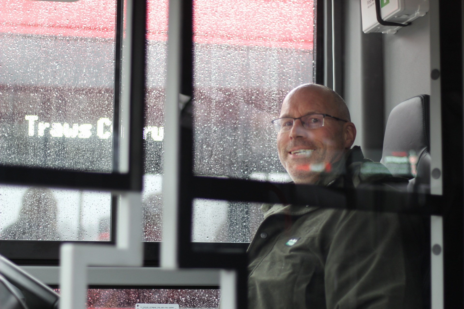 Driver of new T1 bus 