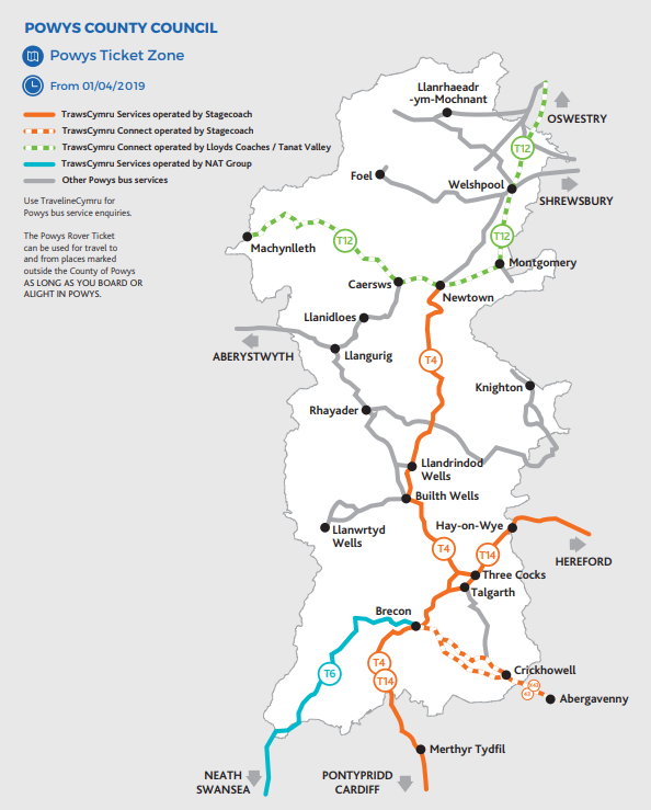 Powys Rover Ticket - Transport for Wales