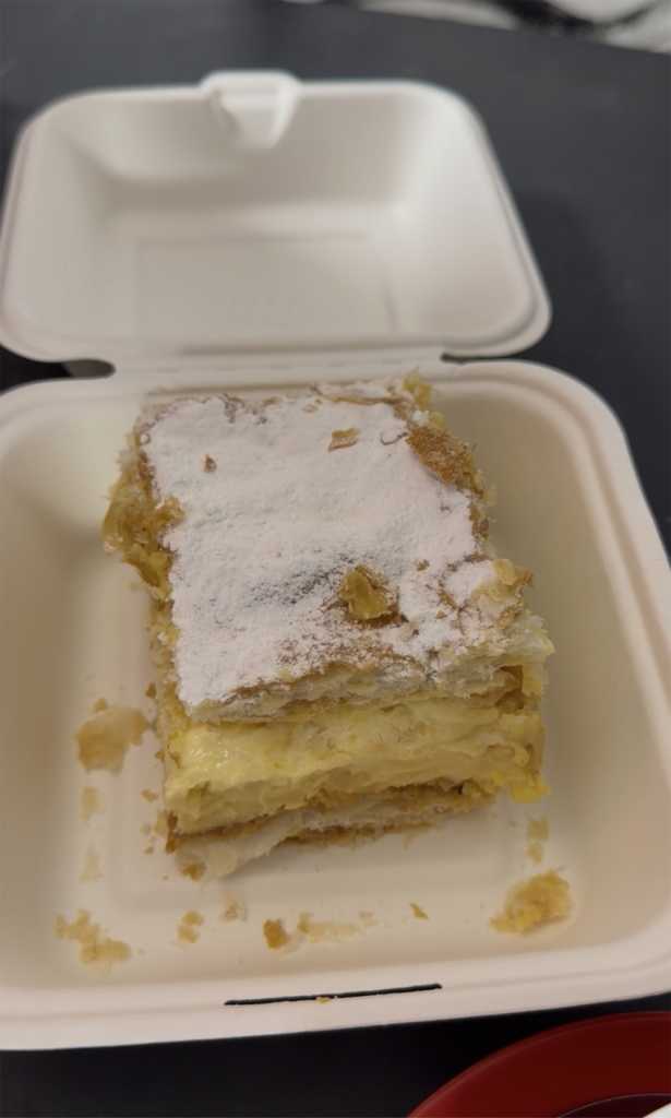 Roayl house custard slice