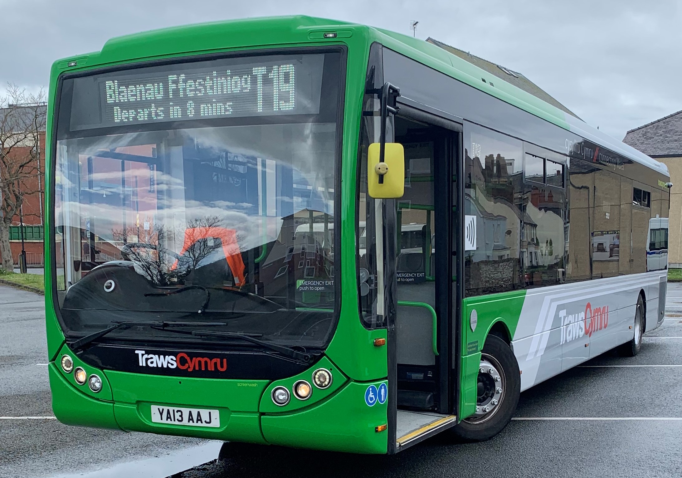Front of the T19 Bus 