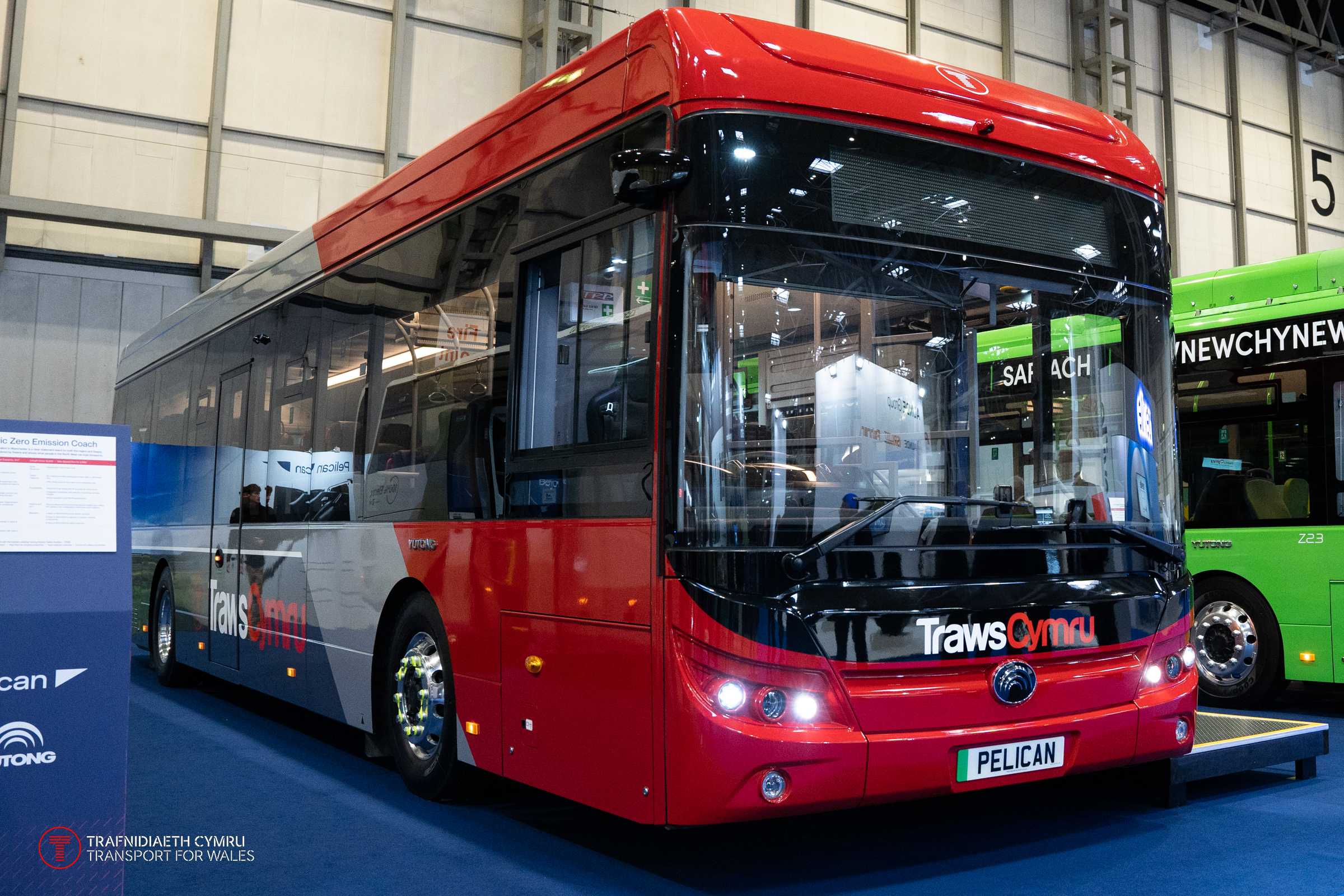 New TrawsCymru T1 Bus at the Euro BusExpo