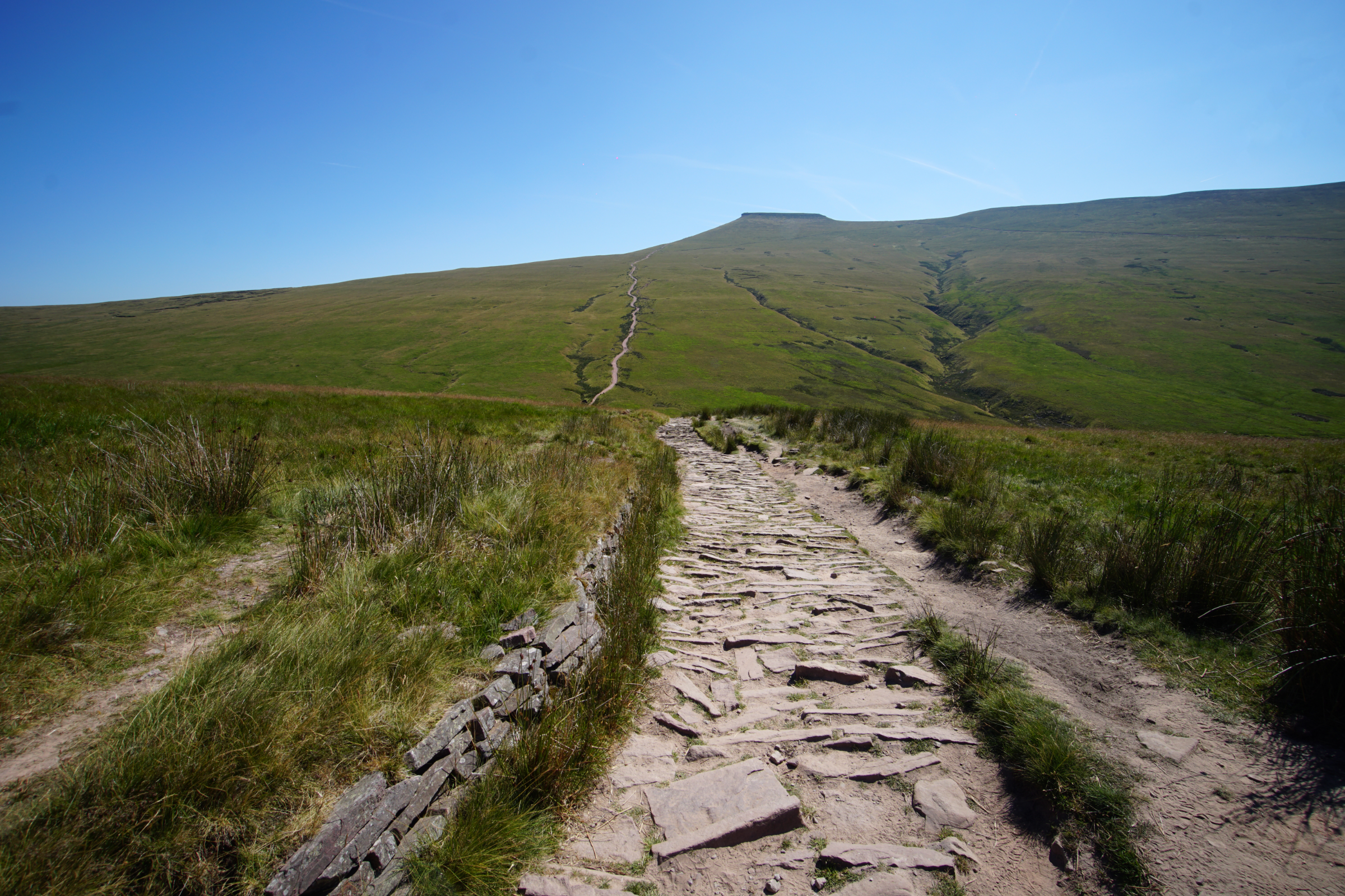 Image of footpath leading to Pen y fan