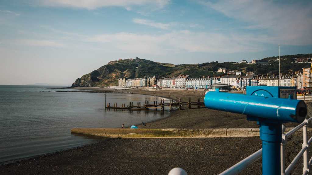 Aberystwyth beach